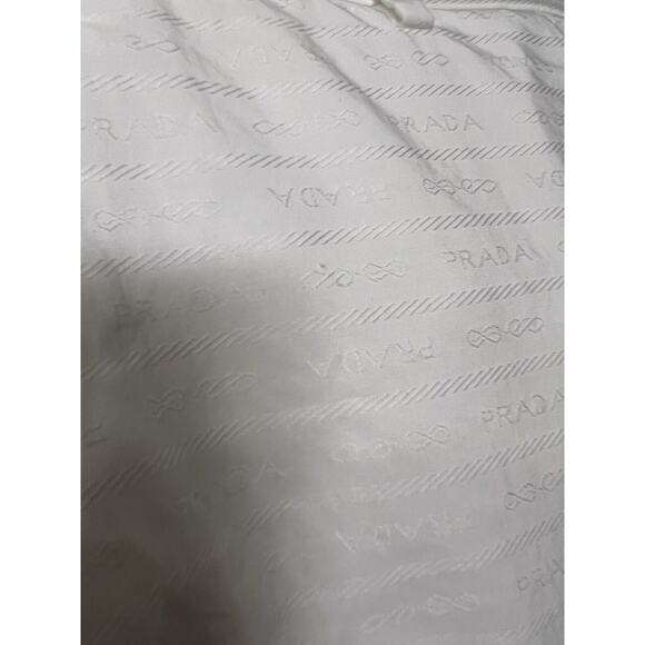 Prada White Logo Shorts - Men’s Size 50 Italian - EUC - AUTHENTIC - Picture 7 of 16